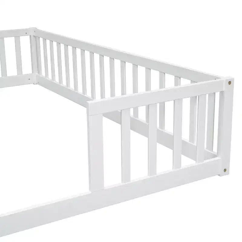 MAYEERTY Lit mezzanine double avec bureau intégré sous le lit – Gain de place – Bois de pin massif