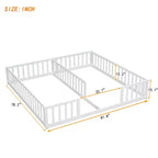 MAYEERTY Lit mezzanine double avec bureau intégré sous le lit – Gain de place – Bois de pin massif
