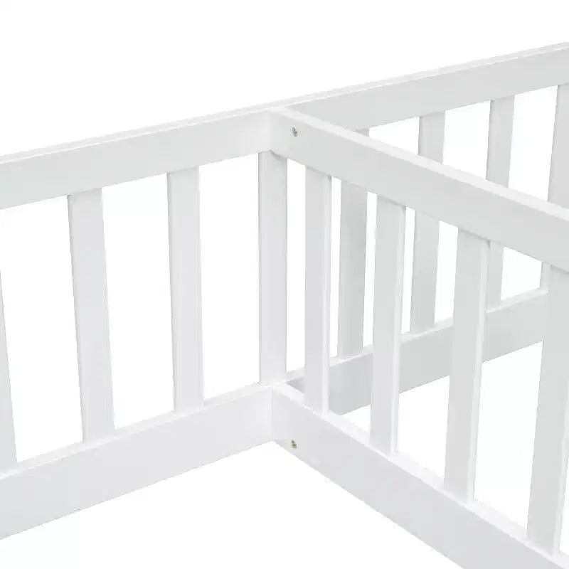 MAYEERTY Lit mezzanine double avec bureau intégré sous le lit – Gain de place – Bois de pin massif