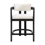 Christopher Knight Home Heini, ensemble de salle à manger moderne 5 pièces en bois avec table à pied central et pieds en bois d'hévéa