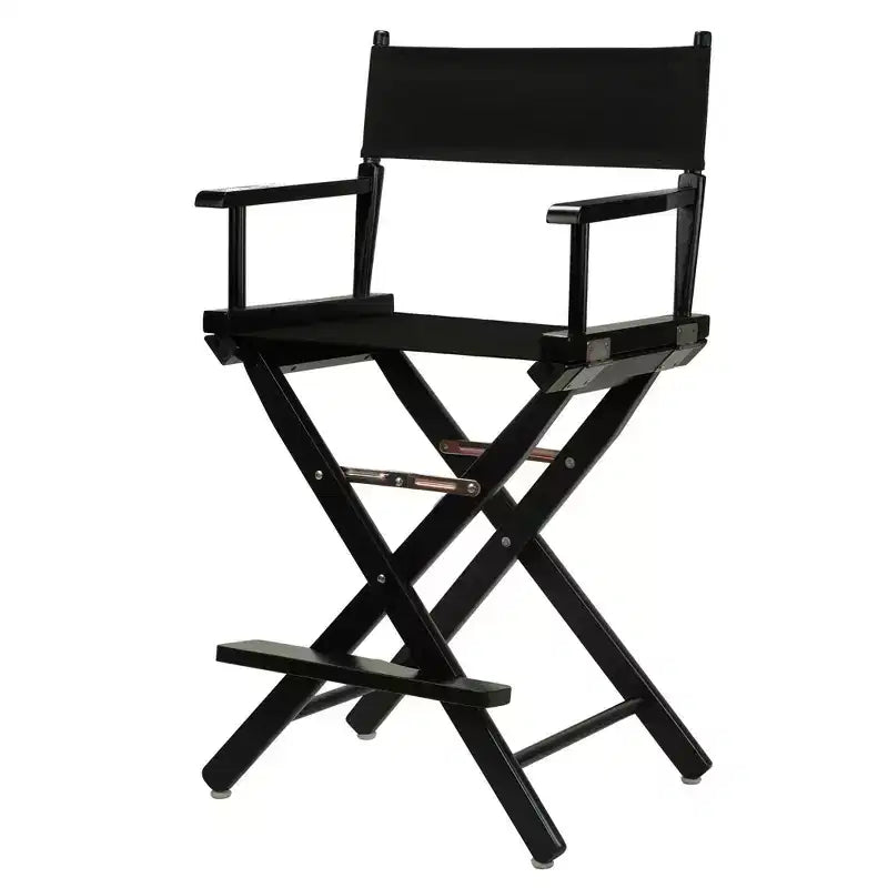 Counter-Height Director's Chair - Black Frame