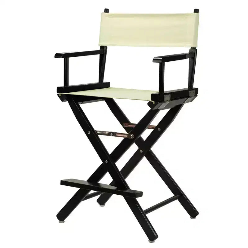 Counter-Height Director's Chair - Black Frame