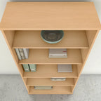 Bibliothèque haute à 5 étagères Meuble de rangement