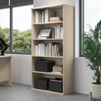 Bibliothèque haute à 5 étagères Meuble de rangement
