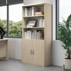 Bibliothèque haute à 5 étagères Meuble de rangement