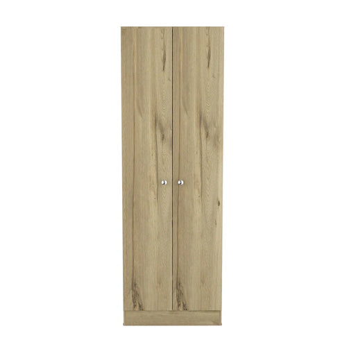 71 Oak Wood Pantry Or Storage Closet - 23.6' X '70.8' X '11.8