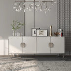 Meuble d'appoint 4 portes en bois