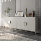 Meuble d'appoint 4 portes en bois
