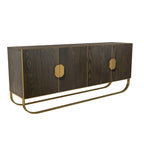 Meuble d'appoint 4 portes en bois