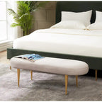 Banc ovale - 48Lx18Px16H