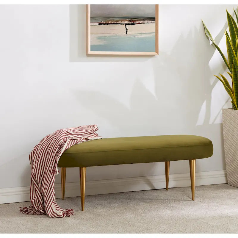 Banc ovale - 48Lx18Px16H