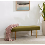Banc ovale - 48Lx18Px16H