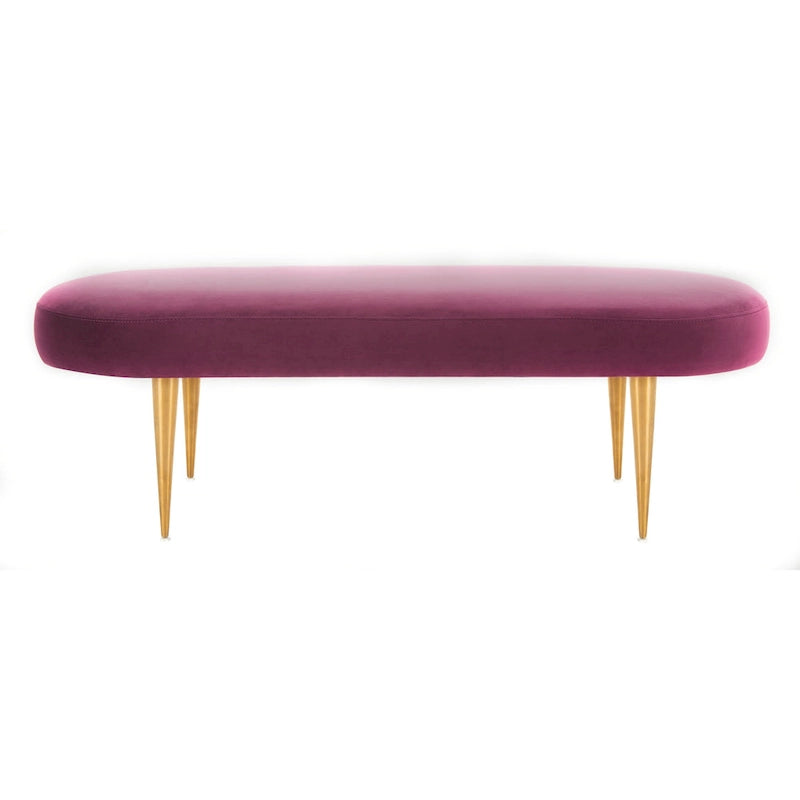Banc ovale - 48Lx18Px16H