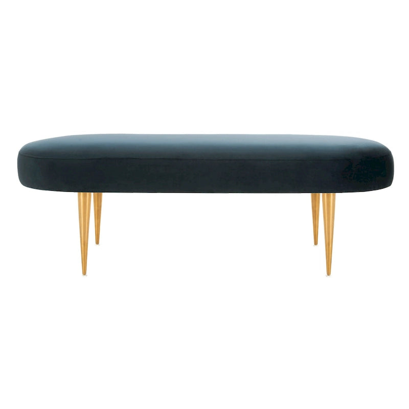 Banc ovale - 48Lx18Px16H