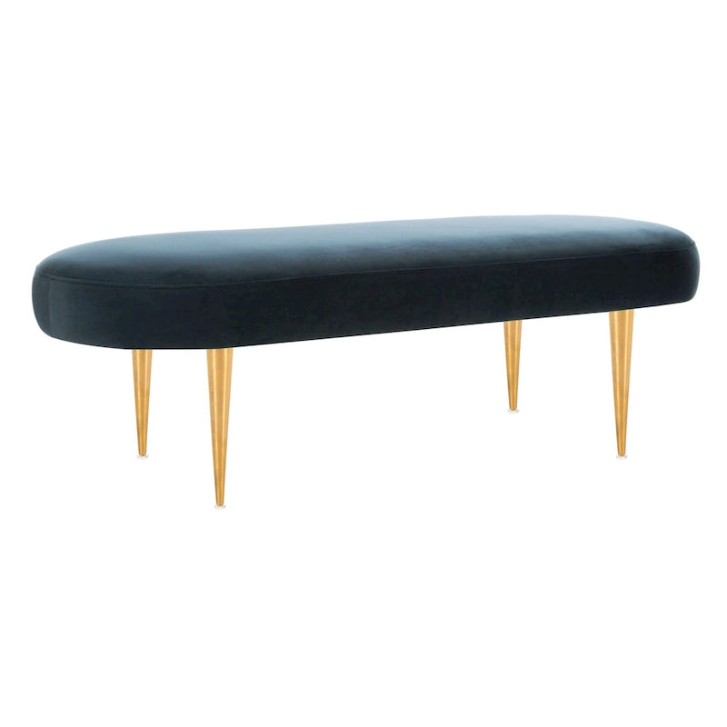 Banc ovale - 48Lx18Px16H