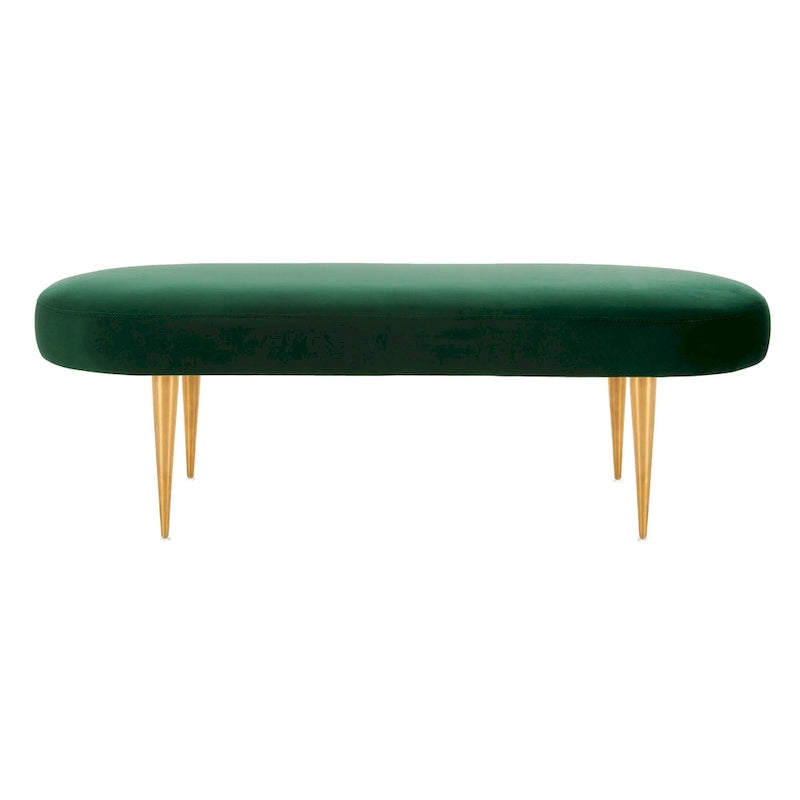 Banc ovale - 48Lx18Px16H
