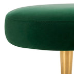 Banc ovale - 48Lx18Px16H