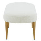 Banc ovale - 48Lx18Px16H