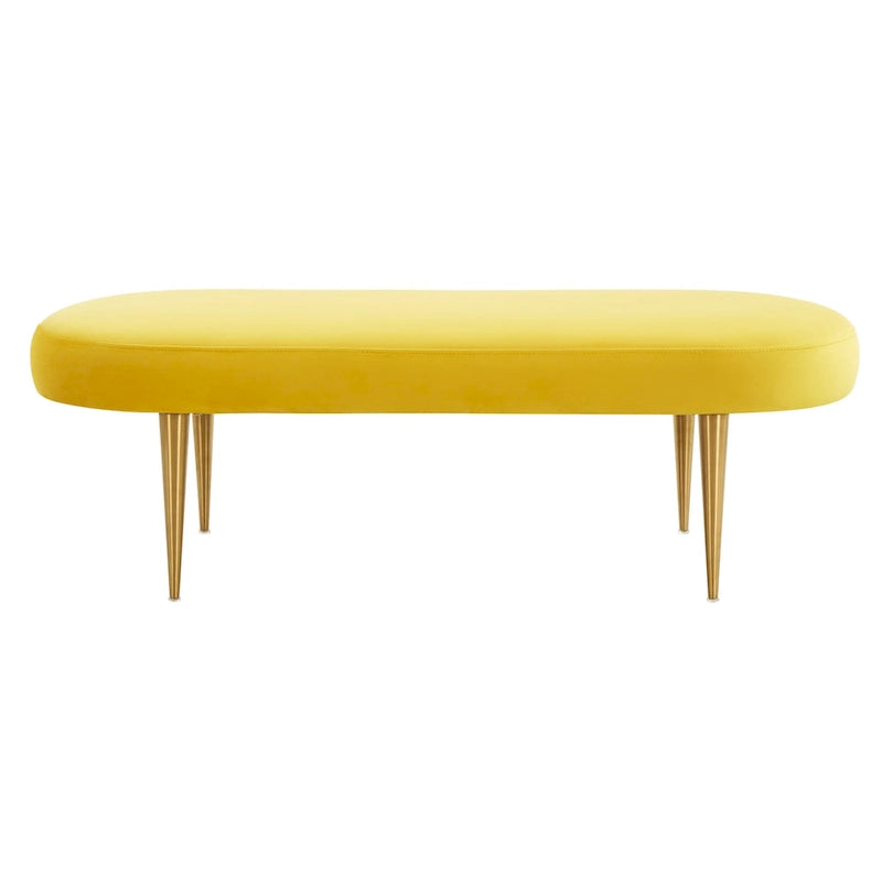 Banc ovale - 48Lx18Px16H