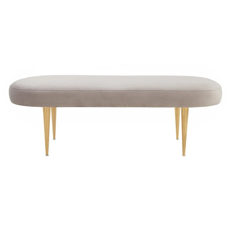 Banc ovale - 48Lx18Px16H
