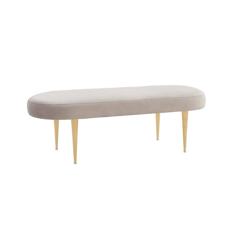 Banc ovale - 48Lx18Px16H