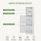 Meuble d'angle haut pour salle de bain