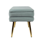 Banc de rangement bleu marine