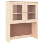 Commode 30.3x11.8x36.2 en Pin Massif - 30.3 x 11.8 x 36.2