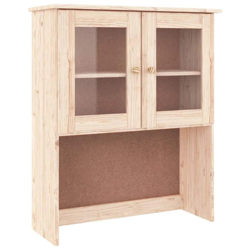 Commode 30.3x11.8x36.2 en Pin Massif - 30.3 x 11.8 x 36.2