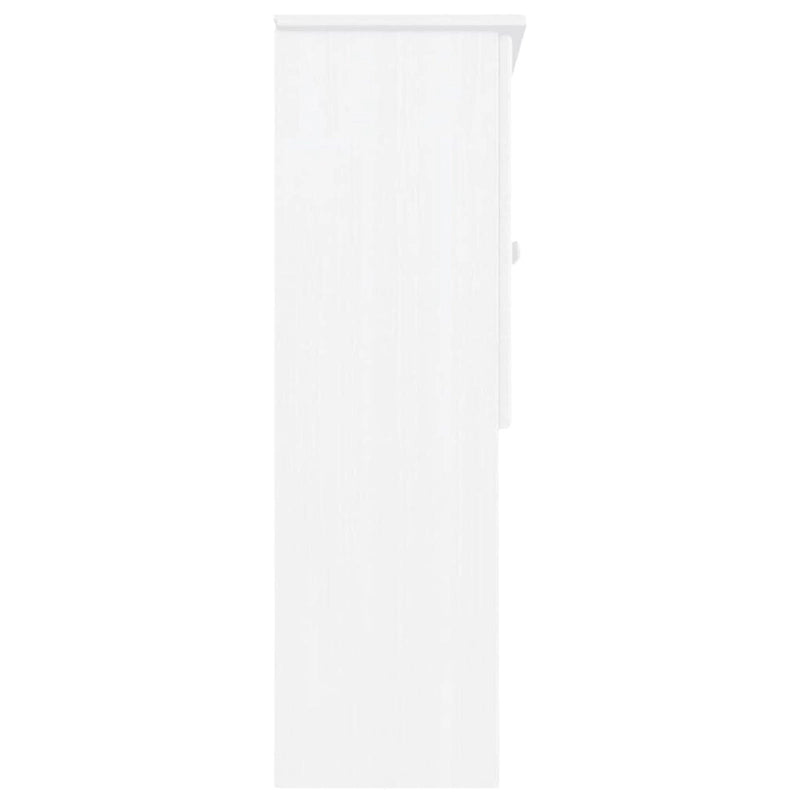 Commode 30.3x11.8x36.2 en Pin Massif - 30.3 x 11.8 x 36.2