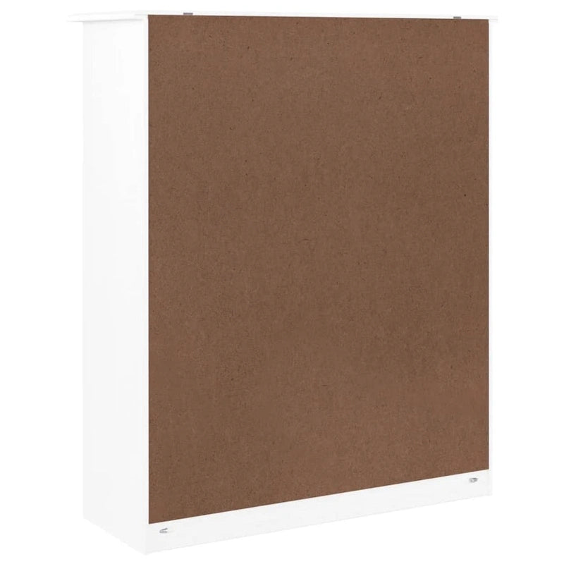 Commode 30.3x11.8x36.2 en Pin Massif - 30.3 x 11.8 x 36.2