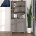 Étagère bibliothèque à tiroirs avec étagères de rangement Pin massif - 33,5 x 13,8 x 70,9