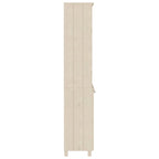 Étagère bibliothèque à tiroirs avec étagères de rangement Pin massif - 33,5 x 13,8 x 70,9