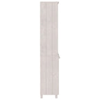 Étagère bibliothèque à tiroirs avec étagères de rangement Pin massif - 33,5 x 13,8 x 70,9