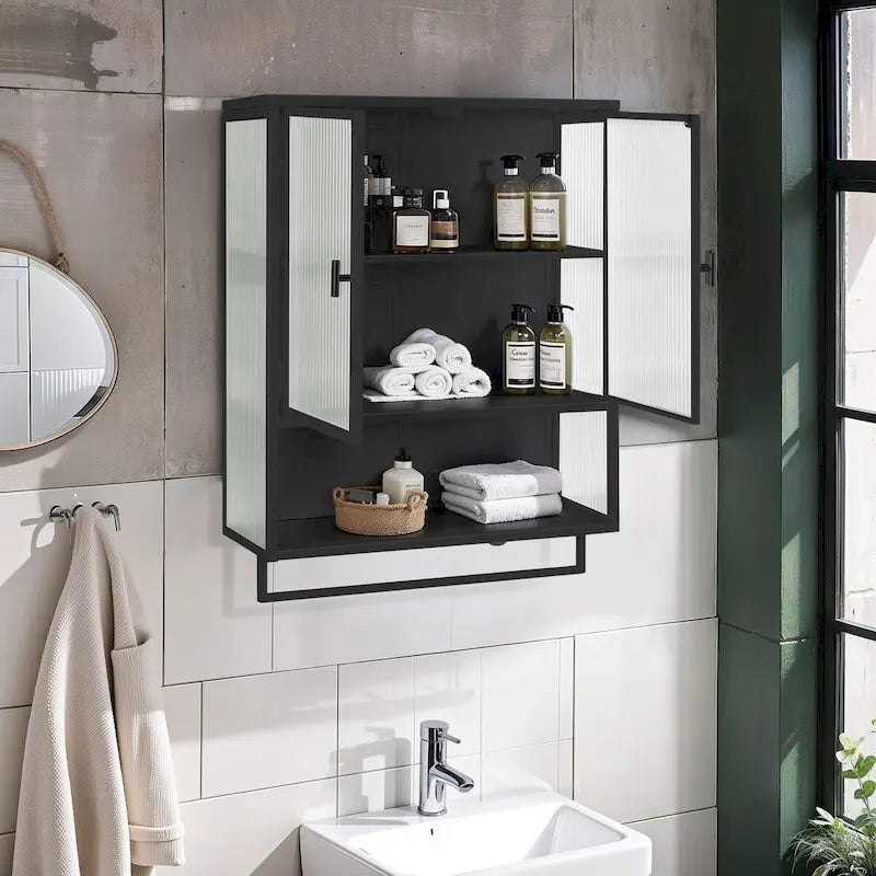 Commode 3 tiroirs en rotin avec tiroirs en rotin, pour chambre à coucher, salon, salle à manger, couloirs