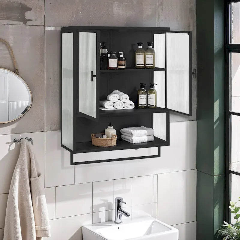 Commode 3 tiroirs en rotin avec tiroirs en rotin, pour chambre à coucher, salon, salle à manger, couloirs