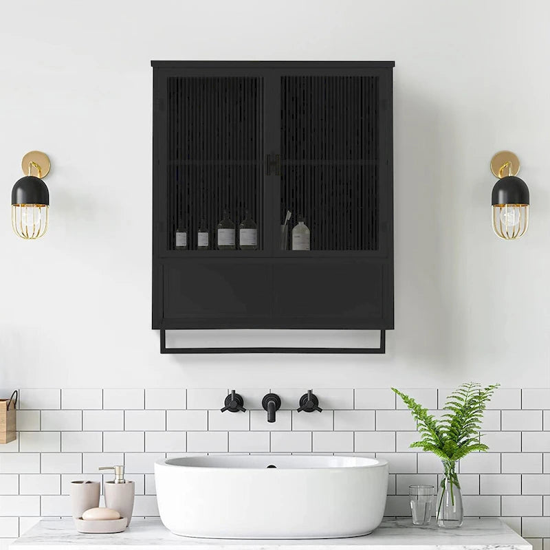 Commode 3 tiroirs en rotin avec tiroirs en rotin, pour chambre à coucher, salon, salle à manger, couloirs