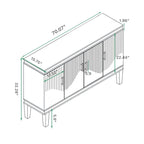 Armoire à 4 portes de grande taille