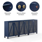 Ensemble de 3 meubles de rangement pour médias