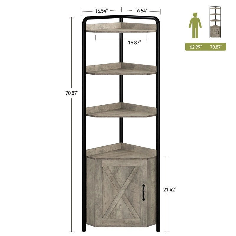 Meuble d'angle de rangement