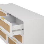 51,18 L 6-tiroirs Meuble de rangement en rotin