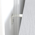 Meuble de rangement avec portes en rotin, Armoire haute sur pieds