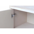 Meuble d'appoint 3 portes en bois de style fermette : Buffet de rangement