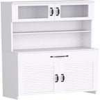 Armoire de Rangement de Salle de Bain - 29,85P x 60L x 160H cm