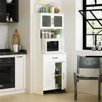Armoire de Rangement de Salle de Bain - 29,85P x 60L x 160H cm