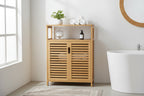 Meuble de rangement en bambou – 11,8P x 23,6L x 31,7H